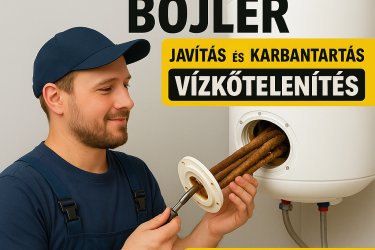 Elektromos bojler szerelő Tatabánya – javítás, karbantartás, vízkőtelenítés, felújítás