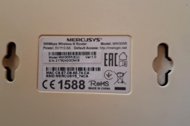 eladó nagyon keveset használt Mercusys MW305R Router