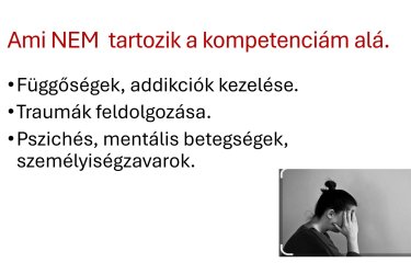Üdvözlök Mindenkit!&#13;&#10;&#13;&#10;Engem Tóthné Farkas Katalinnak hívnak. Férjezett, két gyermekes édesanya vagyok. 3 éve foglalkozom a pszichológia világával önszorgalomból. Több elismert szakember írását olvastam illetve videóit és előadásait hallgattam meg. Több online konferencián részt vettem az élet különböző területeit érintve. Például gyereknevelés, párkapcsolat, önbizalom és önértékelési problémák, transzgenerációs problémák, egészség és még sok más. Ahogy ezeket az előadásokat hallgattam és írásokat olvastam szembesültem azzal a ténnyel, hogy mennyi embernek  lenne szüksége egy segítő szakemberre, de ez még sajnos úgy tűnik, hogy sokakat  kellemetlenűl érint. Bár hozzáteszem, hogy az elmúlt  években sokat javúlt a helyzet  ezen a téren  a segítő szakmákban dolgozó szakemberek  szerint. Ezért az idei évben elvégeztem egy Life Coach  tanfolyamot. Az egyik ok, hogy coach lettem pont a segíteni akarás. A másik, hogy a tanulásom során rájöttem mennyi  probléma van a működésünkkel.