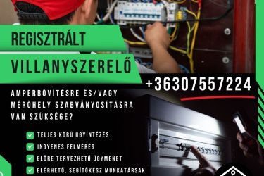 Regisztrált villanyszerelő