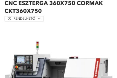 Cnc eszterga