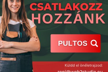 Pultos álláslehetőség