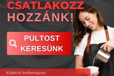 Pultos álláslehetőség