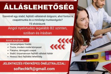 Ügyfélszolgálati munkatárs