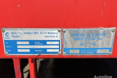 Kerex WKSTG 782 speciális konténer