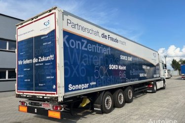 Kögel S24-3 Koffer 2 Liftachse dobozos félpótkocsi