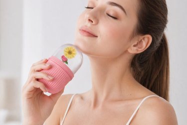 Szilikon jéghenger arcra 6,5x11 cm