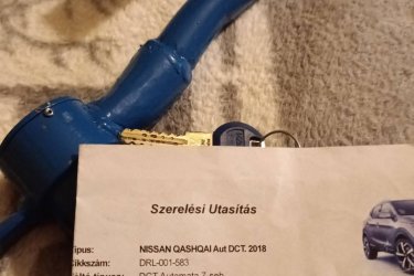 Nissan Quasquai váltózár