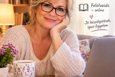 Szolgáltatás társalkodó nő