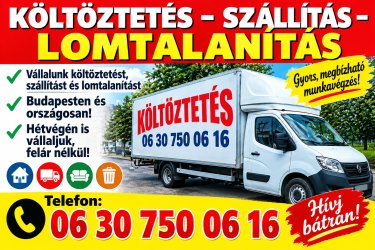 Szállítás,költöztetés