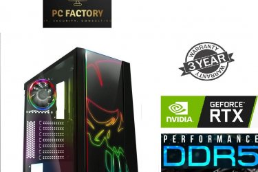 PC FACTORY 12.GEN09 (INTEL I7-12700F /32GB DDR5/1TB M.2/RTX3070/80+)