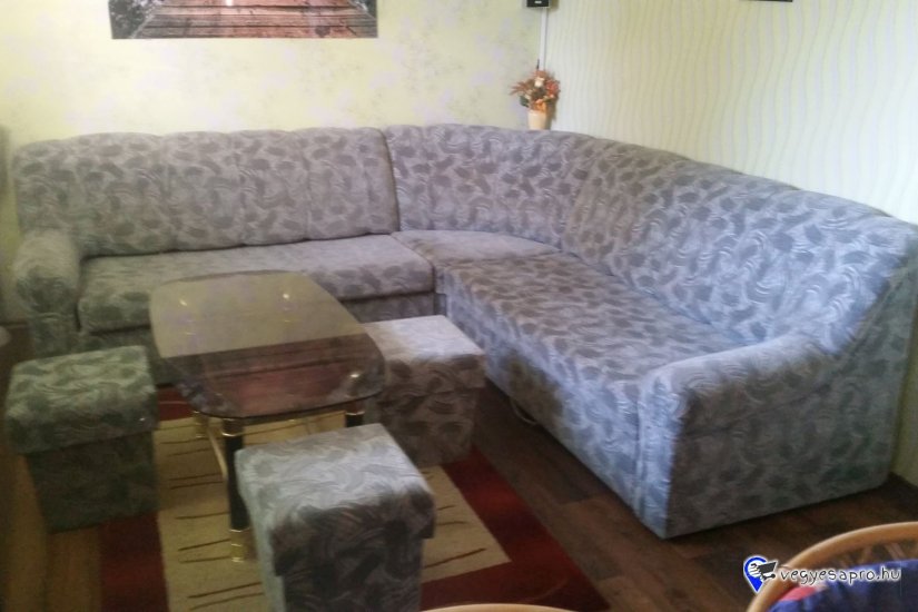 Sarokülő garnitúra ágyazható