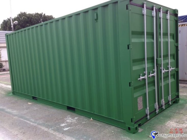 Ár: 2400 eurótól ÁFA nélkül (szállítás nélkül) Gazdaságos tárolási megoldás kiváló időjárásállósággal. Méretek: 6050 x 2200 x 2260 mm Súly: 2000 kg Kapacitás: 21770 kg Térfogat: 37 m³ Raklapok száma: 10 Targoncazsebek / könnyen mozgatható (üres állapotban) Funkcionális berendezések, ajtók, rétegelt lemez padló CSC bevonattal Minden színben és 8, 10, 15 és 40 lábas méretben kapható. Email: containeraltglas@gmail.com WhatsApp: +351 914 339 636